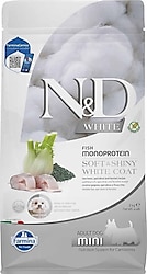 N&D White Levrekli ve Spirulinalı 2 kg Küçük Irk Yetişkin Köpek Maması