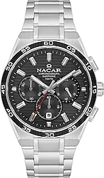 Nacar NC08-29420704-ABM Siyah Erkek Kol Saati