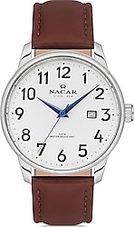Nacar NC21-297170-AWL2 Kahverengi Erkek Kol Saati