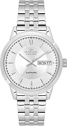 Nacar NC31-294740-ASM Gümüş Erkek Kol Saati