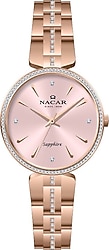 Nacar NC36-391049-RPMS Rose Gold-Pembe Kadın Kol Saati