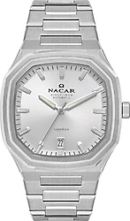 Nacar NC40-290607-ASM Gümüş Erkek Kol Saati
