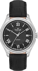 Nacar NC43-2980234-ABL1 Siyah Erkek Kol Saati