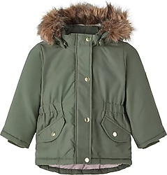 Name It Nmfmarlin Kapüşonlu Kız Çocuk Parka