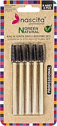 Nascita Green Natural Bambu 08 5'li Maskara Fırça Seti