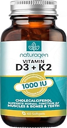 Naturagen D3K2 60 Kapsül