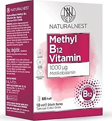 NaturalNest Methyl B12 1000 mcg 10 ml Sprey