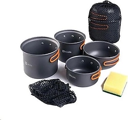 Naturehike 4in1 Kamp Yemek Pişirme Seti