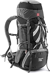 Naturehike Discovery 70+5 lt Trekking Sırt Çantası Siyah