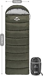 Naturehike U150 Zarf Tarzı Kapüşonlu -6°C Sol Fermuarlı Uyku Tulumu
