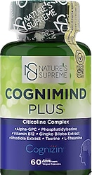 Nature 's Supreme Cognimind Plus Citicoline 60 Kapsül