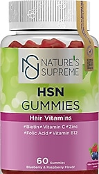 Nature 's Supreme HSN Gummies 60 Çiğnenebilir Form