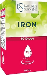 Nature 's Supreme Iron 30 ml Damla