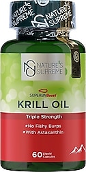 Nature's Supreme Krill Oil 1000 mg 60 Kapsül