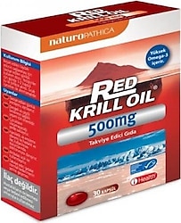 Naturopathica Red Krill Oil 500 mg 30 Kapsül