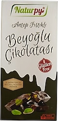 Naturpy Glutensiz Antep Fıstıklı Beyoğlu Çikolatası 100 gr