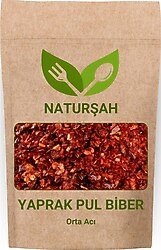 Naturşah Orta Acı Yaprak Pul Biber 50 gr