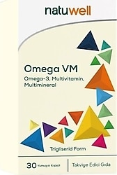 Natuwell Omega 3 VM 30 Kapsül