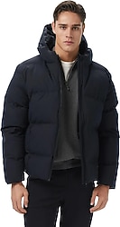 Nautica J57010T Kapüşonlu Erkek Şişme Mont