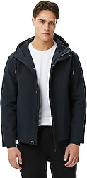 Nautica J57028T Kapüşonlu Erkek Mont
