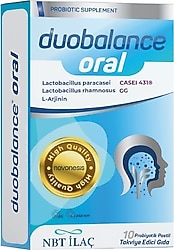 Nbt Life Duobalance Oral Probiyotik 10'lu Pastil