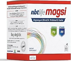 Nbt Life Magsi P5P Vitamin B6 90 Kapsül