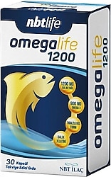Nbt Life Omegalife 1200 mg 30 Kapsül