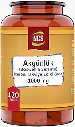 Ncs Boswellia Serrata Akgünlük 1000 mg 120 Tablet