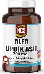 Ncs Alfa Lipoik Asit 200 mg 90 Tablet