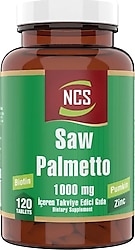 Ncs Saw Palmetto 1000 mg Pumpkin Biotin Zinc Complex 120 Tablet