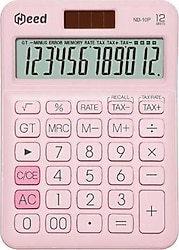 Need ND-10P Pembe 12 Haneli Hesap Makinesi