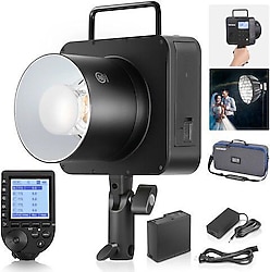 Neewer Q4 400WS 2.4G TTL Akülü Paraflaş Seti