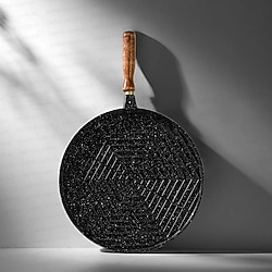 Nehir 36 cm Alüminyum Döküm Çift Taraflı Gözleme Tavası