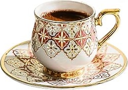 Nehir Rüya 6 Kişilik Kahve Fincan Takımı