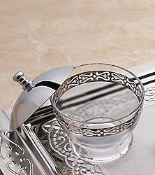Nehir Topkapı Çelik Kapaklı Cam Şekerlik