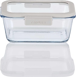 Neoflam Fika Glace Bej 460 ml Cam Saklama Kabı
