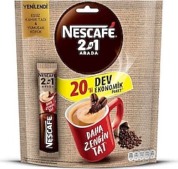 Nescafe 2'si 1 Arada 20x10 gr