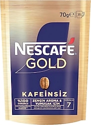 Nescafe Gold Decaf Kafeinsiz Çözünebilir Kahve 70 gr