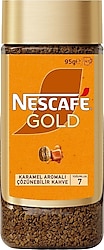 Nescafe Gold Karamel Aromalı Granül Kahve 95 gr