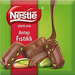Nestle 60 gr Antep Fıstıklı Kare Çikolata