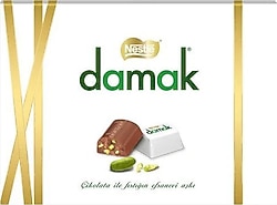 Nestle Damak Antep Fıstıklı Sütlü Çikolata 176.4 gr
