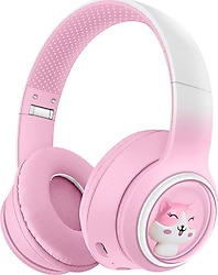 Nettech NT-BTH21 Pembe Kulak Üstü Bluetooth Kulaklık