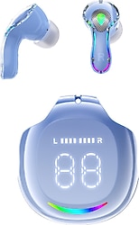 Nettech NT-BTH27 Kaiyu ANC TWS Mavi Kulak İçi Bluetooth Kulaklık