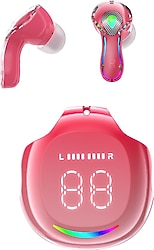 Nettech NT-BTH27 Kaiyu ANC TWS Pembe Kulak İçi Bluetooth Kulaklık