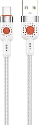 Nettech NT-DC31 1 m Beyaz USB to Type-C Hızlı Şarj Kablosu