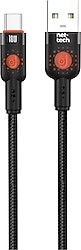 Nettech NT-DC31 1 m Siyah USB to Type-C Hızlı Şarj Kablosu