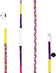 Nettech NT-HS14 Sarı Lightning Kablolu Kulak İçi Kulaklık