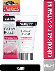 Neutrogena Cellular Boost Cilt Yenileyici C Vitamini Peeling 75 ml