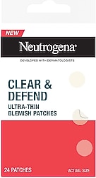 Neutrogena Clear & Defend Ultra Thin Blemish 24'lü Hidrokolloid Bant