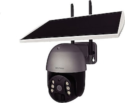 Neutron NTL-PT-10-4GWOS-3MP 3 MP 360 Derece Güneş Enerjili Gece Görüşlü 4G IP Güvenlik Kamerası